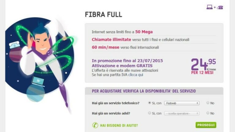 Arriva Fibra Full, l’offerta di fibra ottica Tiscali