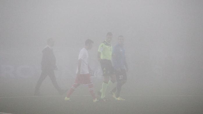 Novara-Pescara rinviata per nebbia