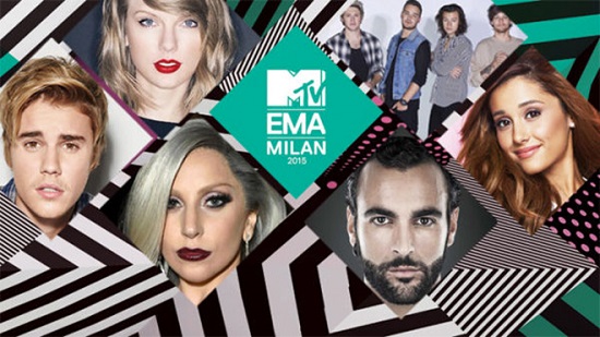 MTV EMA i vincitori ok Mengoni e Justin Bieber Bocelli incanta Milano