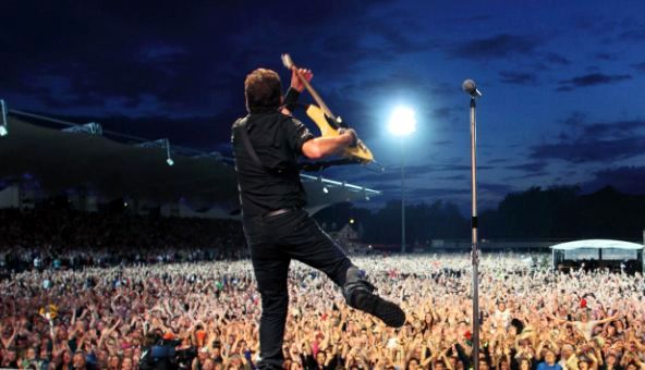 Concerti Bruce Springsteen, online bootleg ufficiale del Boss live a Roma luglio 2013. Setlist e info.