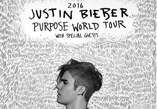 Justin Bieber a Bologna il 19 e 20 novembre 2016. Info tour