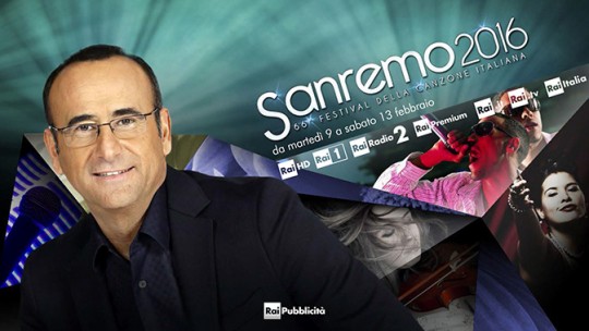 Programmi Tv stasera 9 Febbraio 2016, info Rai, Mediaset La7: prima tv Sanremo su Rai1, film Buona Giornata su Canale 5